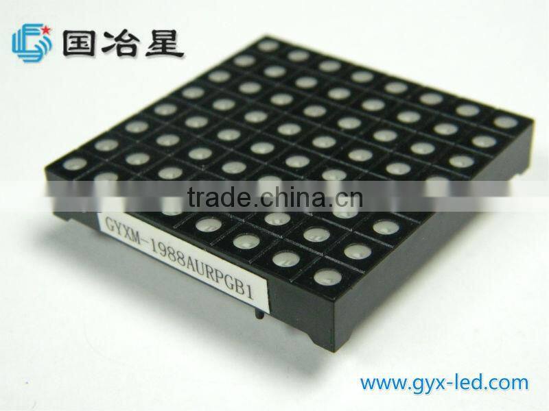 rgb led station sign board dot matrix P4.8 for