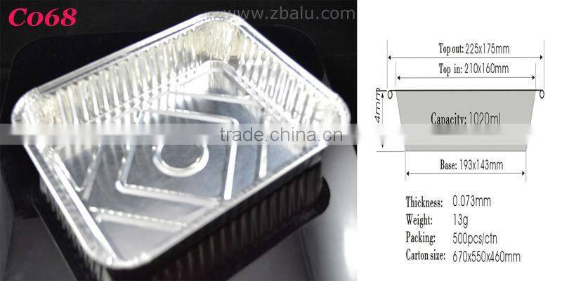 alu foils food container