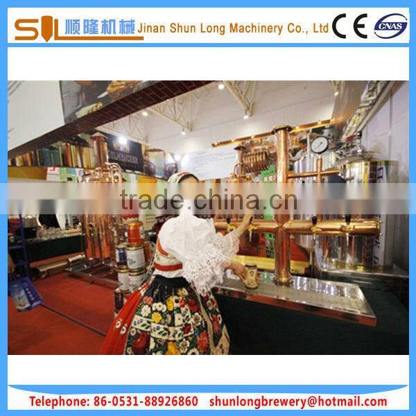 ISO:9000 Certification and Overseas service large beer brewing equipement 1000l/2000l/3000l