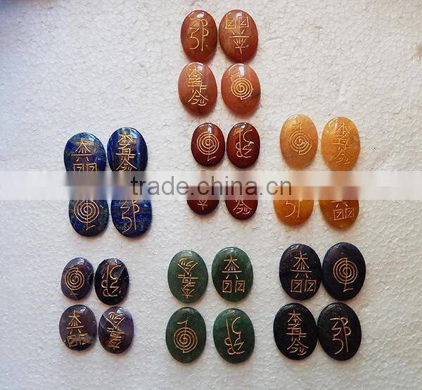 Amethyst Oval Arch Angel Set : Wholesale Reiki Crystals India