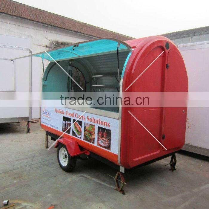 Direct Factory Outlet Shopping Food Carts Food Trolley/Food Van Trailer