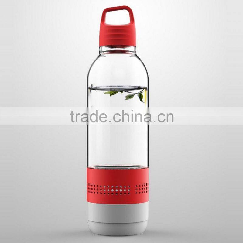 Surround Stereo Waterproof Wireless Bluetooth Speaker, Sports Water Bottle with LED Light