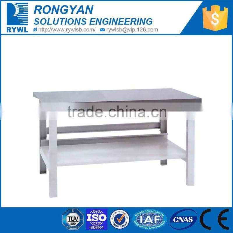 RYWL 2016 customized stainless steel work table with drawers