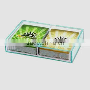 2016 New Acrylic wooden tissue box