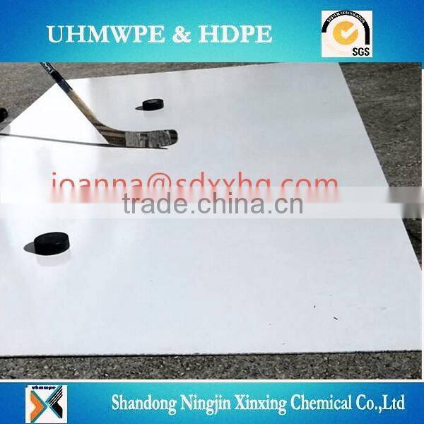 HDPE Hockey practice board that have belt rebound system