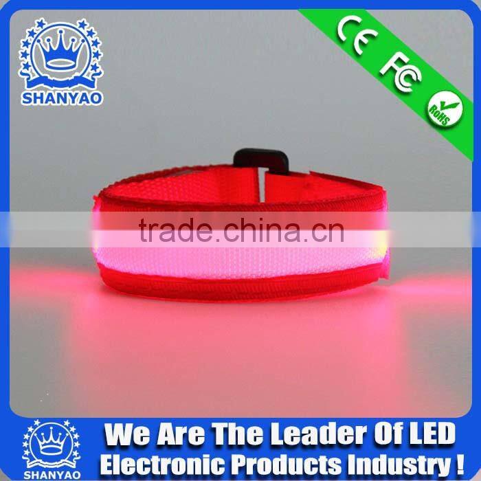 2015 Hot Selling Luminous Nylon Wristband