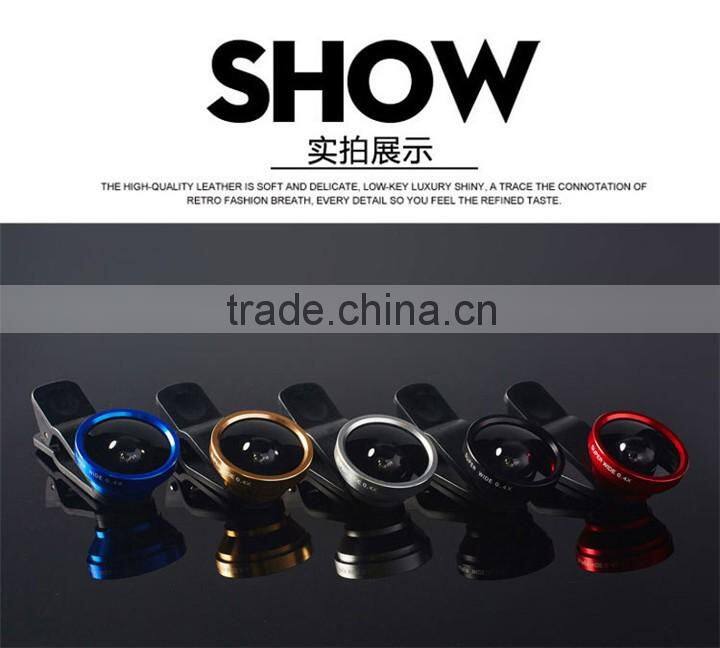 Universal Clip 180 fish eye Mobile Phone lens kit for phone, for camera, for fish eye lens