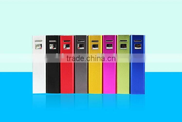 power bank 2000mah 2200mAh 2600mA universal portable lipstick charger power bank,power supply
