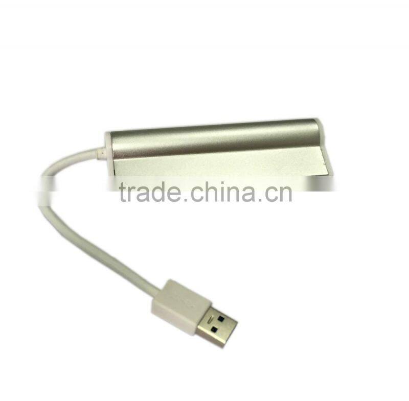Prenium High-speed Aluminum 4 port usb 3.0 hub from usb hub suppliers with USB 3.0 Cable