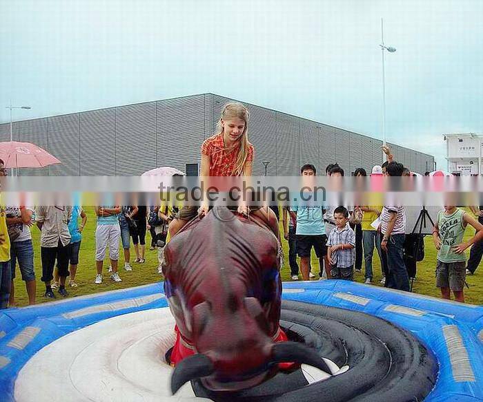 Great Fun Kids & Adult Amusement Games Mechanical Bull Ride For Sale
