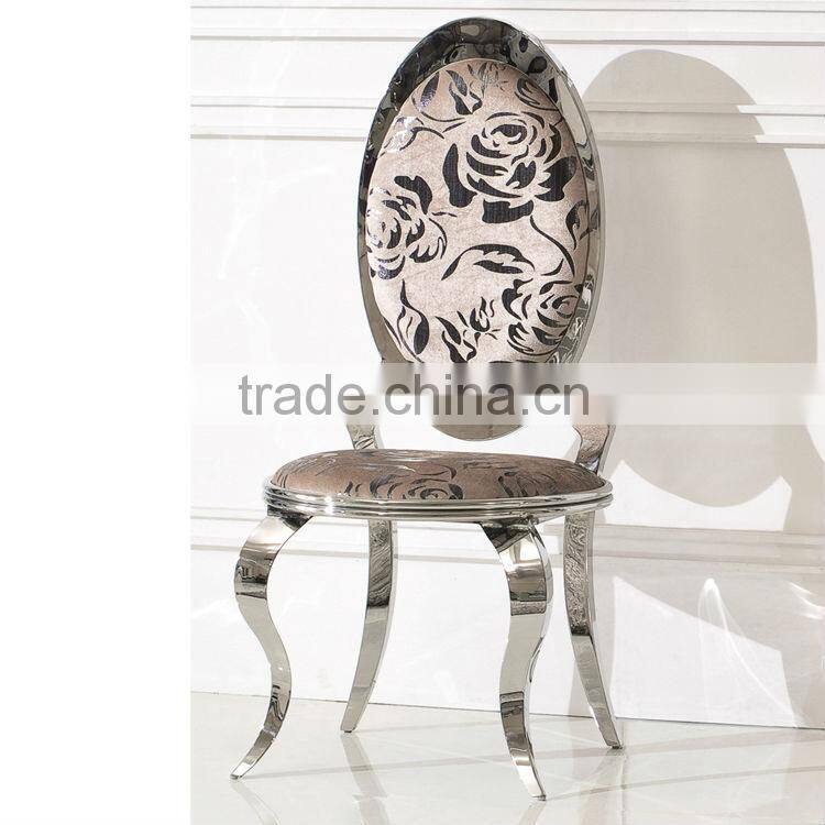 Luxury Stainless Steel Chairs/Dining Chairs Set OB039