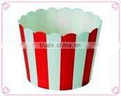 2015 Hot-selling Mechanism Disposable Paper Bakeware Cake Muffin Paper Baking Cup With Food Grade PE Coated Paper