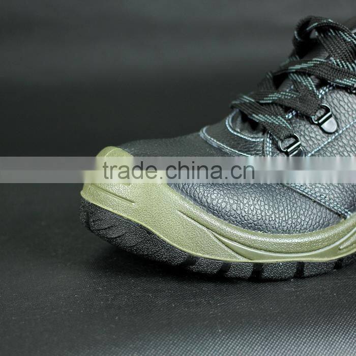 PU injection cow split leather steel cap shoes and action safety shoe and safety shoe s3 SA-1103