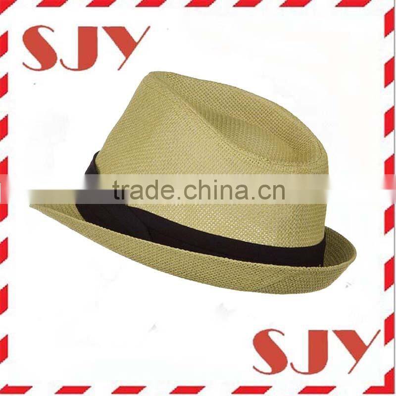 Wholesale cheap panama mens western straw hats