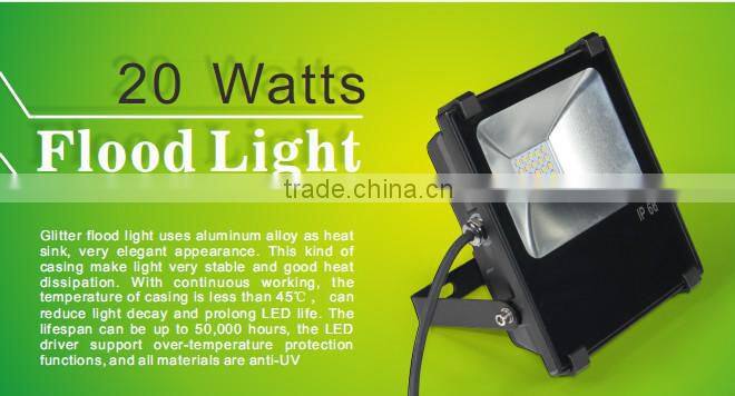 EMC 3030 IP66 multi color led outdoor flood light 12v green with CB GS CE ROHS SAA Certification