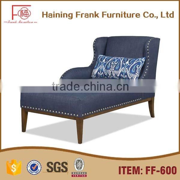 Online custom elegant luxury unique Chaise and lounge for commercial hotel bedroom and living room