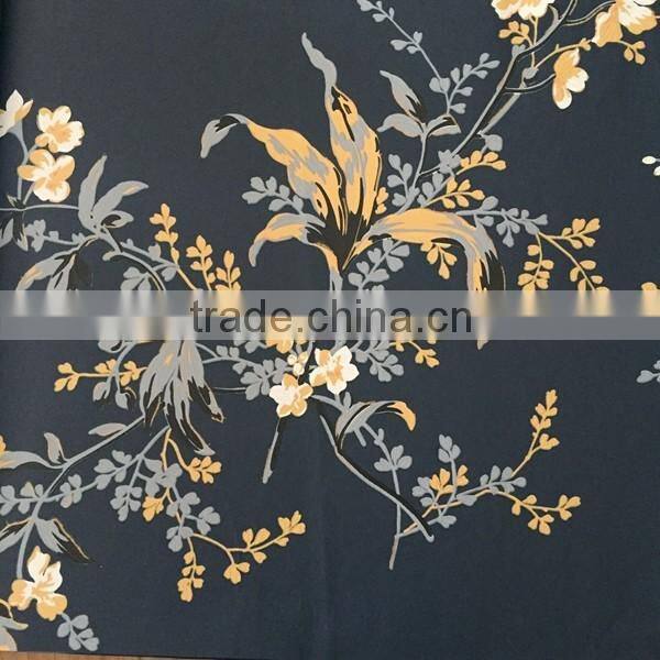 non woven flower design wallpaper for living room