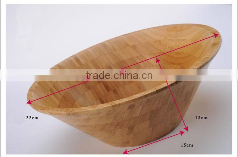 Totally Bamboo Material Individual Salad Bowl