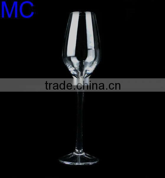 Handmade champagne flutes