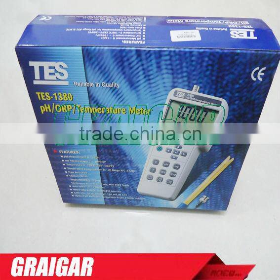 Ph value tester tes-1380k tester tes1380k ph meter