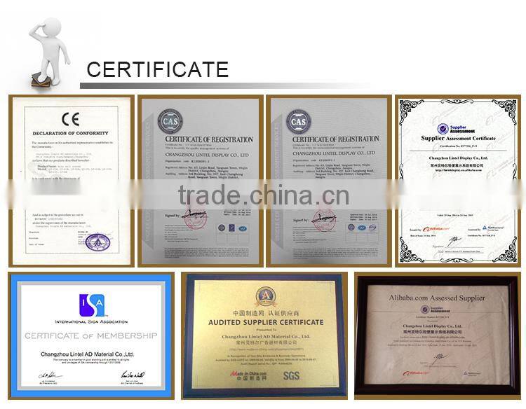 acrylic rotating cylinder display racks