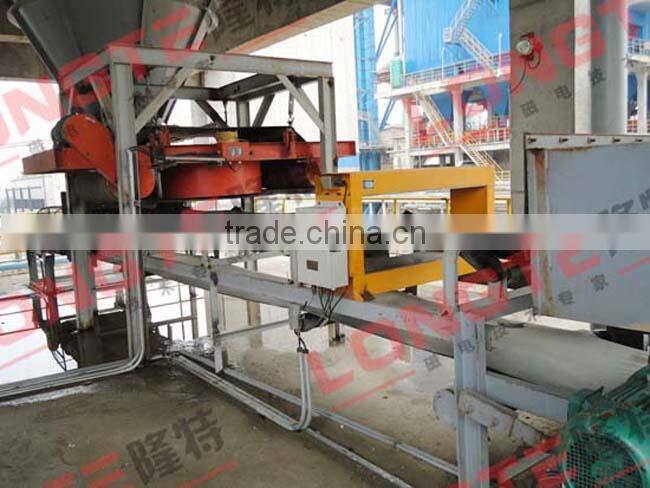 Suspended electro magnet separator