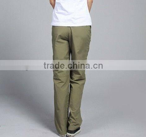 Latest design women's ski waterproof pants for outdoor wear