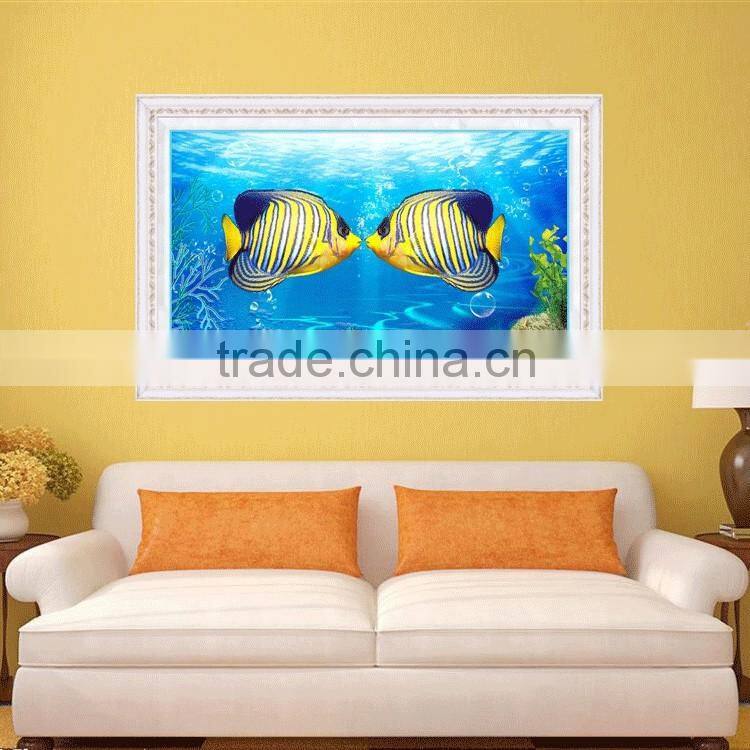 Unique decorative gifts and crafts fish painting gift sets 5d diamond cross stitch