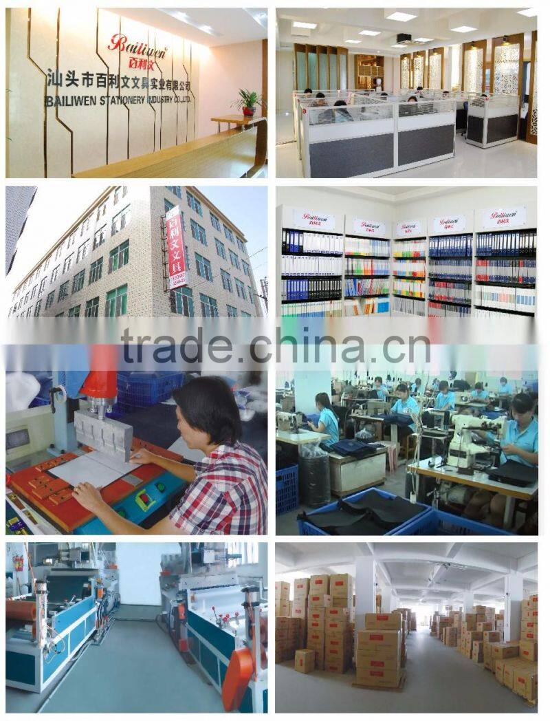 New design products, A4 PP folder file with board clip, office board clip file folder