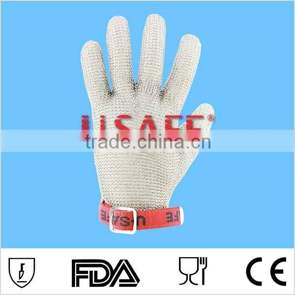 2015 anti cut fastener metal working pants of butchers