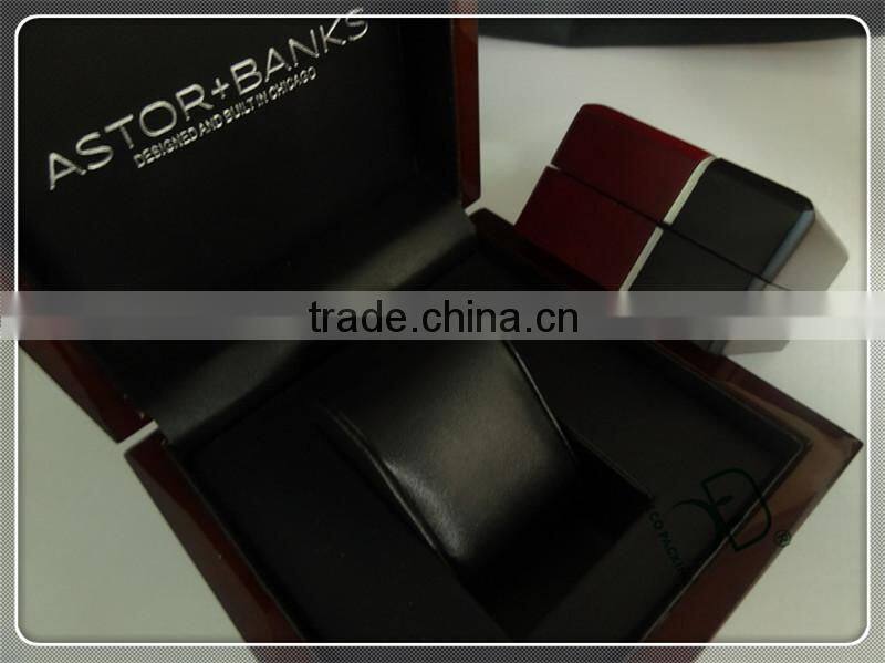 Personal piano lacquer luxury wooden watch box