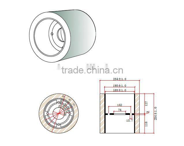 30mm thickness of Rubber rice rubber roller