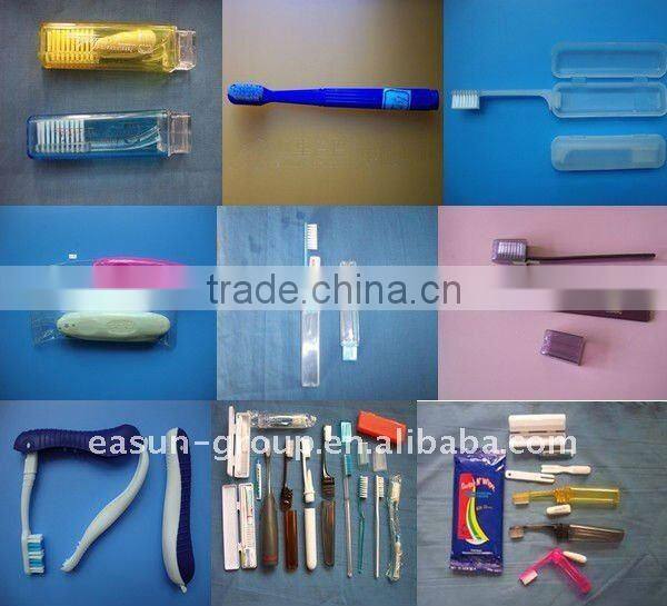High quality disposable toothbrush with paste