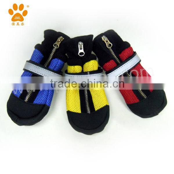 JML 2016 new pet dog products cheap running mesh dog shoes for all weather warm boot sock