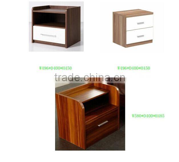 Modern and fashion design pure black small size night table