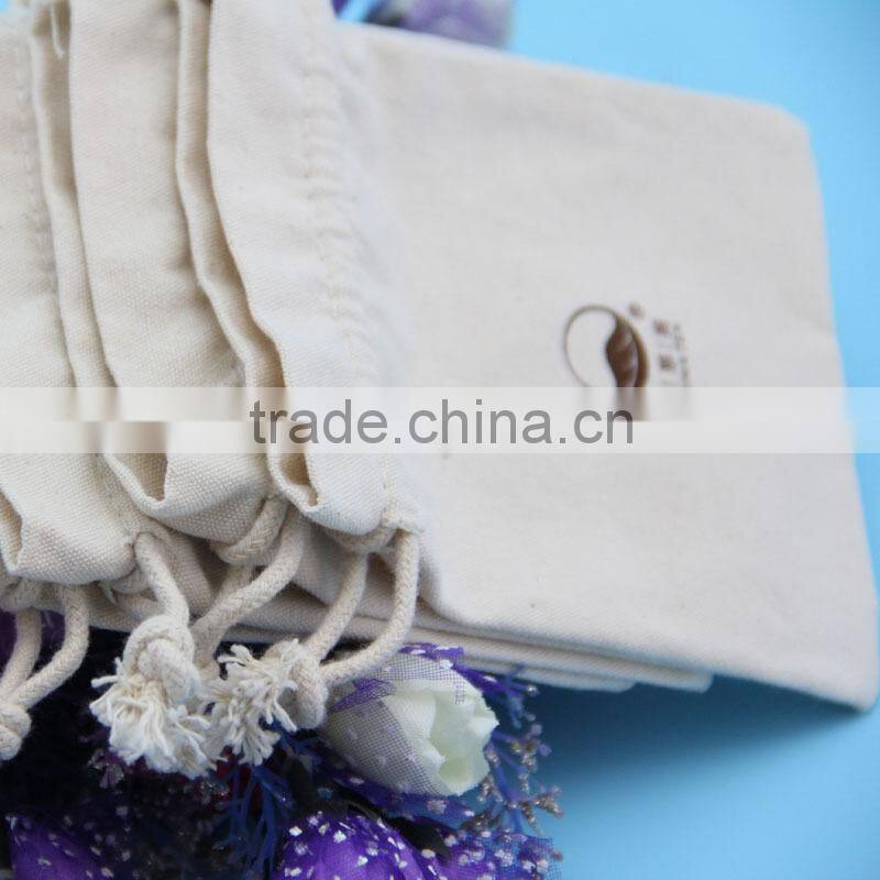 Modern hot sale customized large size canvas shopping pouches