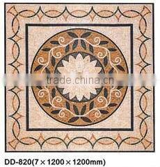 Water jet marble designs