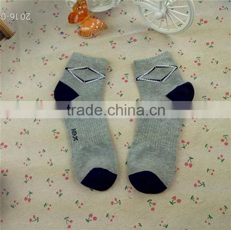 2016 New Fashion Mens Ankle Socks argyle design mens fashion ankle socks