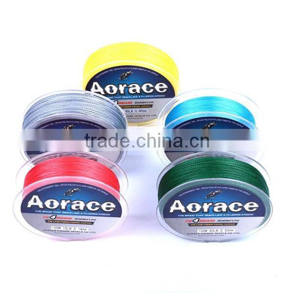 Wholesale custom multi-color optional cheap braided wire fishing line