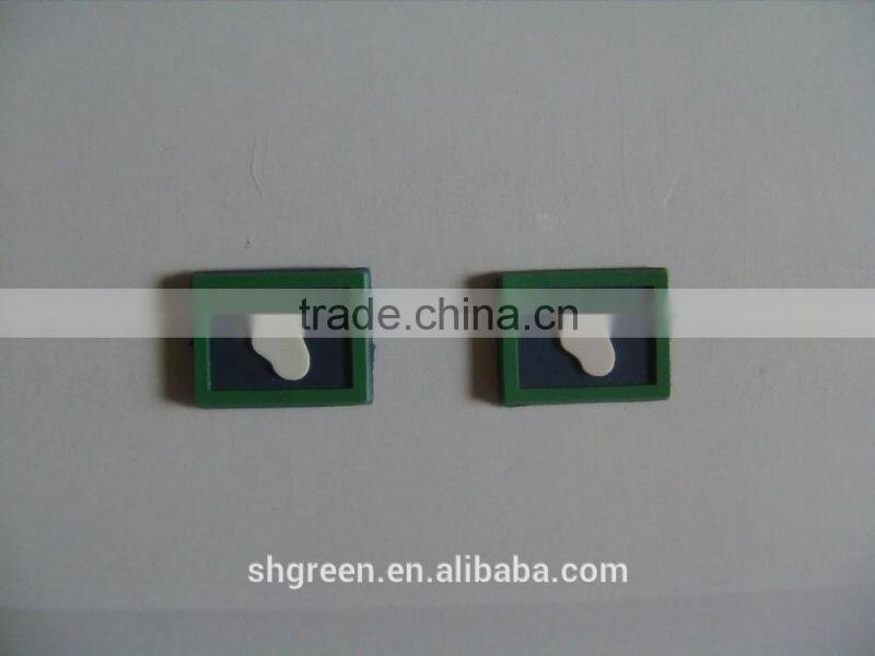 Waterproof transparent PVC rubber label for swimwear