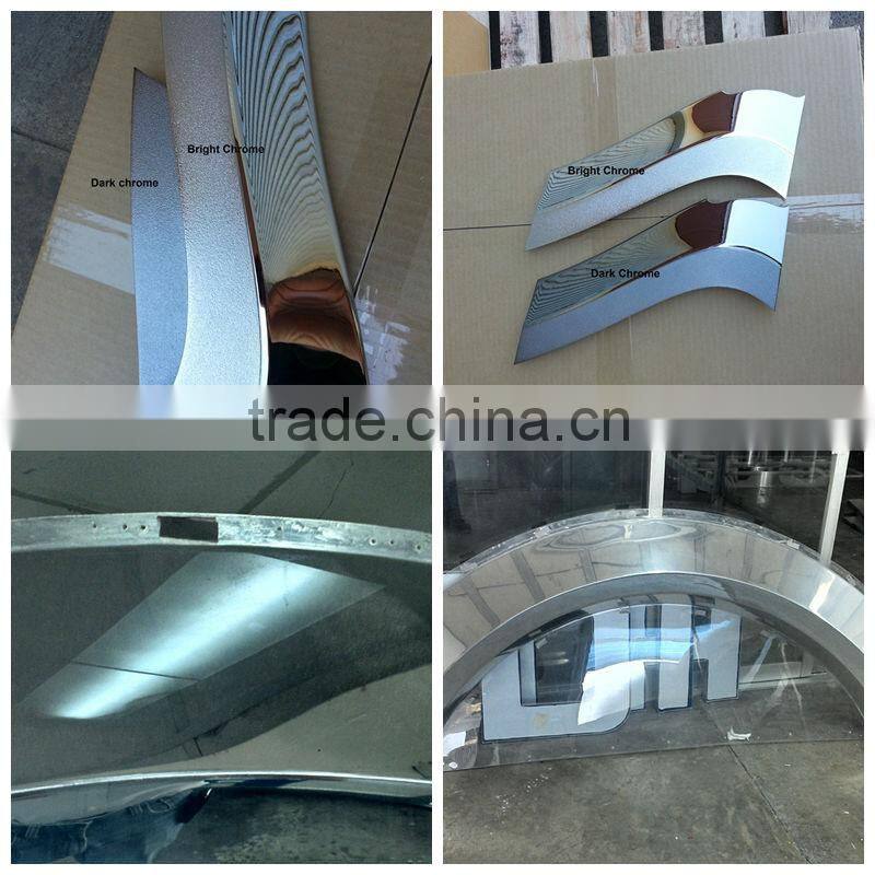 spray chrome metal plating system machine