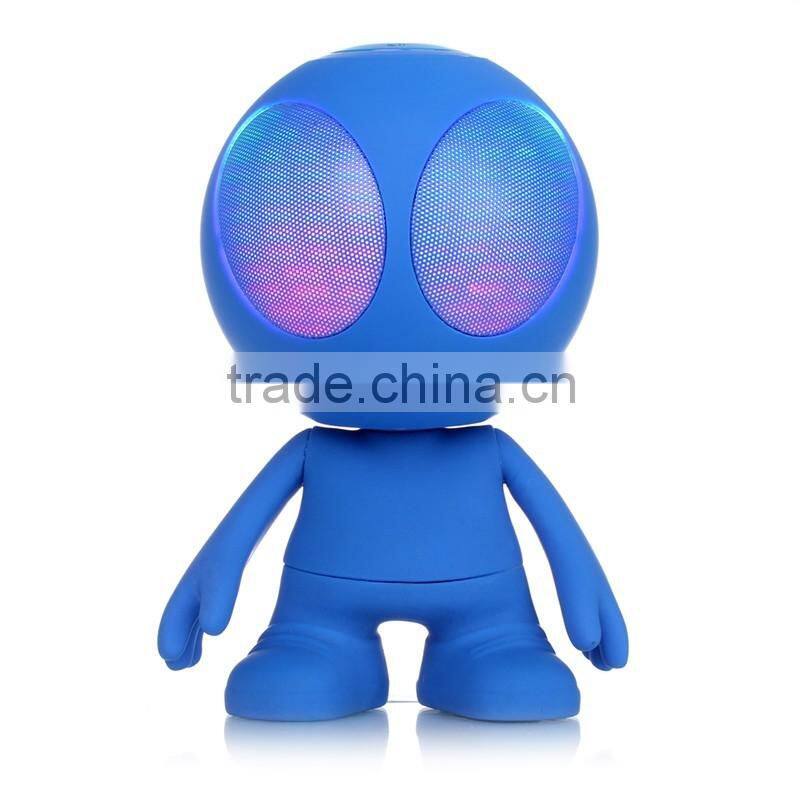 Hot sale cartoon series led light bluetooth speaker mini portable