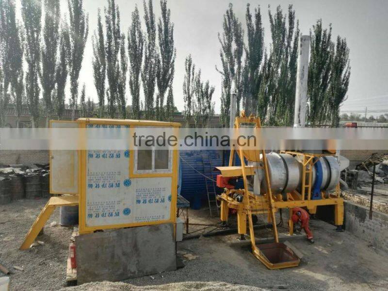 Mini Mobile Asphalt Mixing Batching Machine Plant