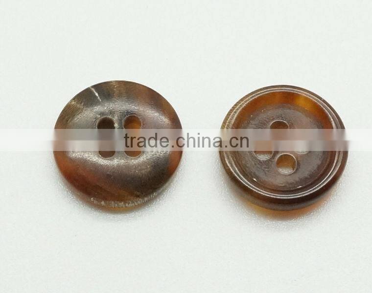 Brown Horn Buttons