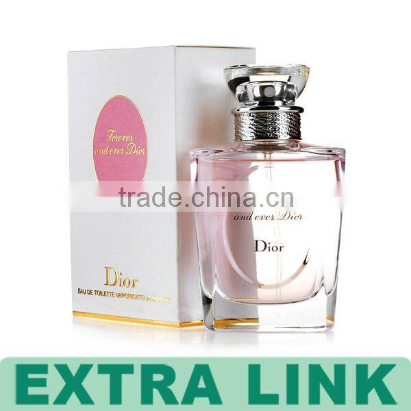 Fashion design both open perfume cardboard printing with LOGO