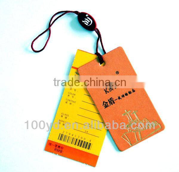 high quality custom metal tag / metal hang tag supplier