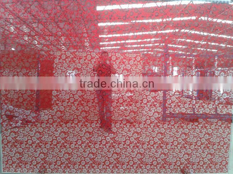 wholesales designed ice flower mirror glass