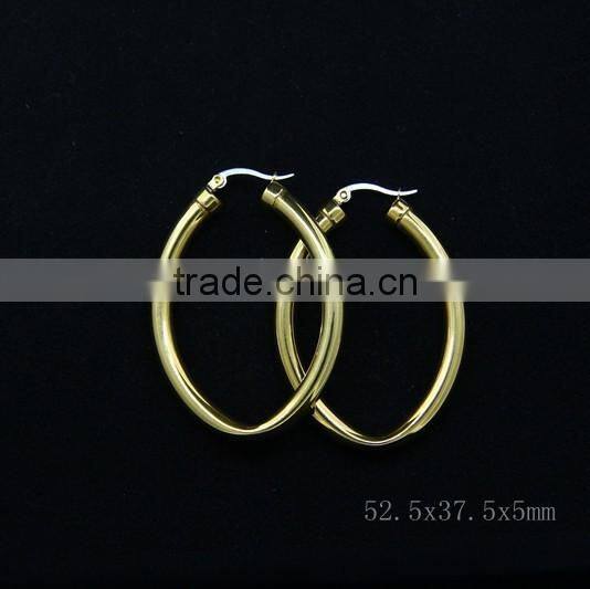 oval earrings for female hot selling