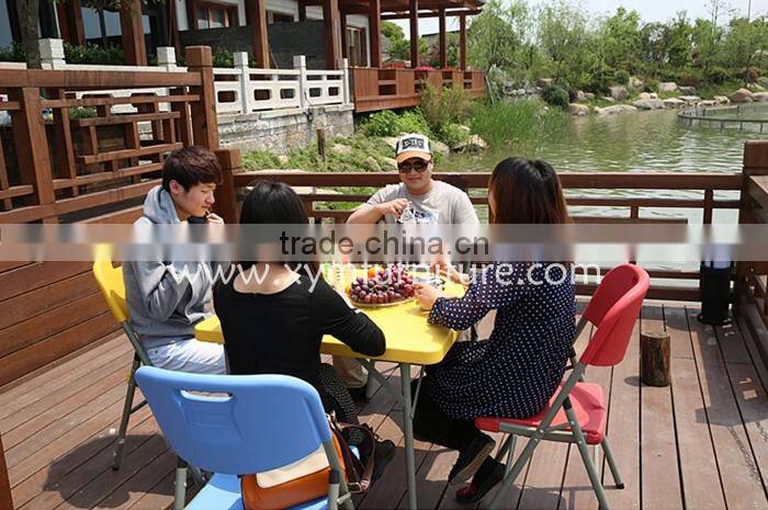 Plastic Blow Molding Folding square Table XYM-M10