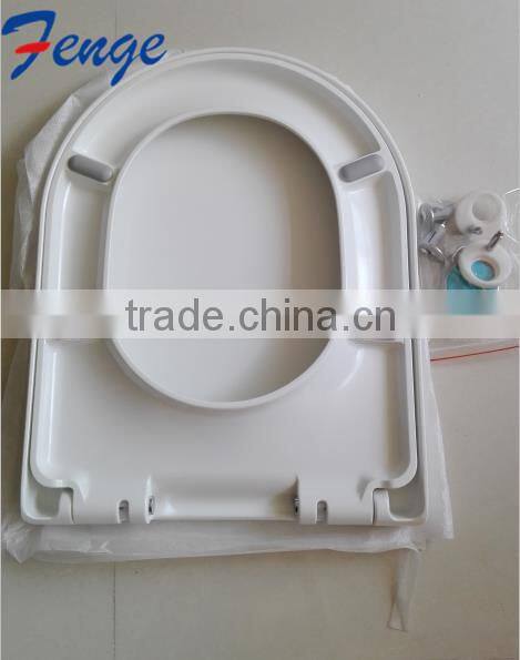 toilet seats adjustable universal hinges slow down UF material made in China FG1129UF
